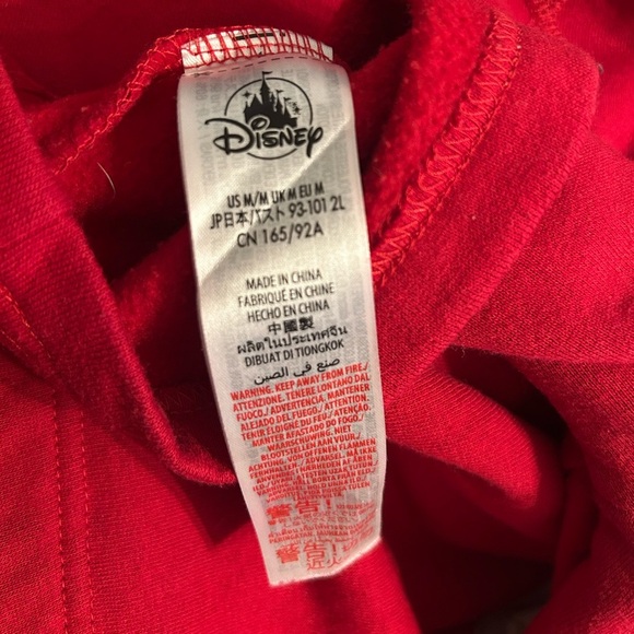Vintage Disney Mickey and Minnie cropped sweatshirt. Size M - Picture 4 of 4